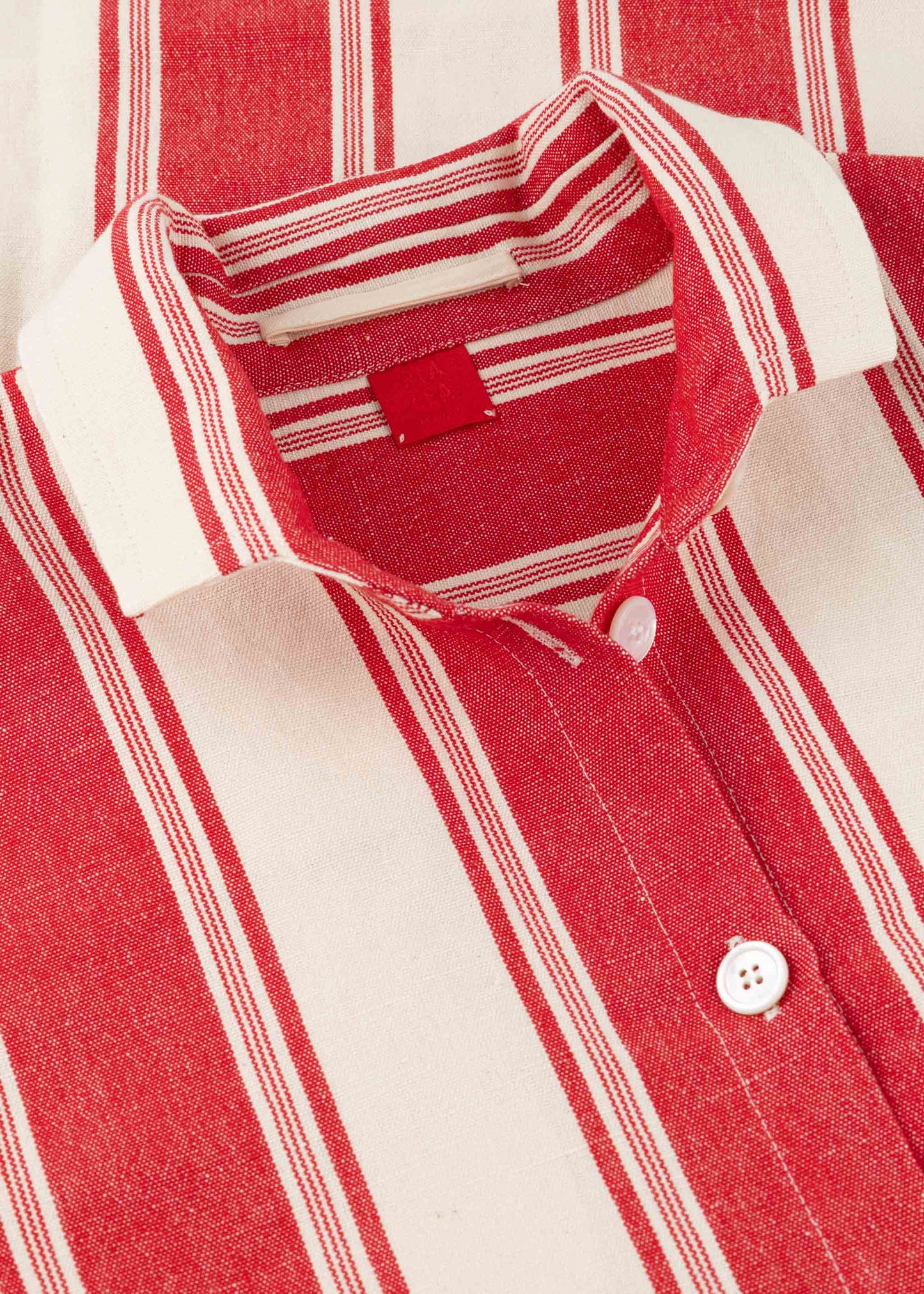 Cotton-Linen Blend 'Pocket Shirt'