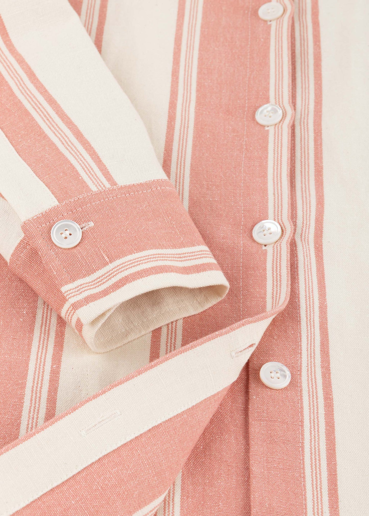 Cotton-Linen Blend 'Pocket Shirt'