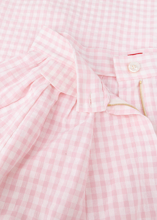 Cotton-Linen Blend 'Rocking Skirt'