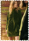 Corduroy 'Polo Dress'